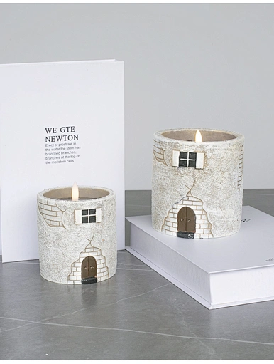 led flameless wax candles